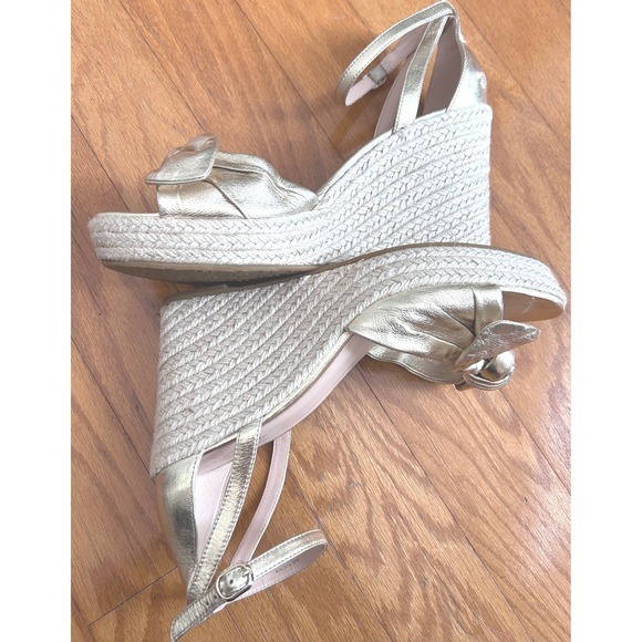 kate spade new york Tianna Wedge Boho Festival Feminine Sandals SZ 11 - Picture 4 of 11